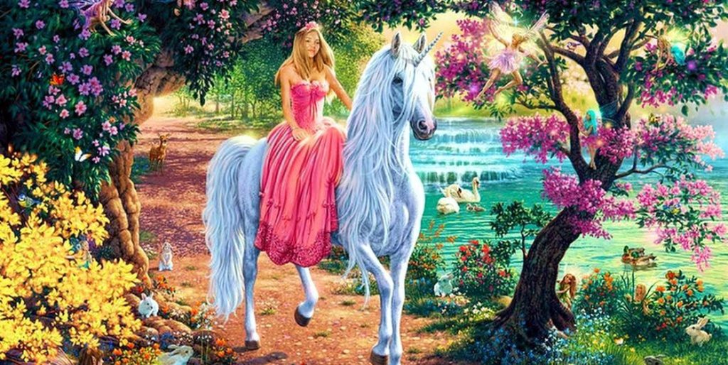 Fantasy Kingdom: Fairytale and Mythology Themed Canvas Wall Art
