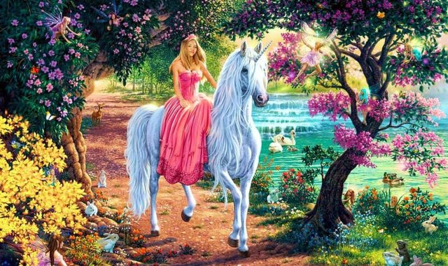 Fantasy Kingdom: Fairytale and Mythology Themed Canvas Wall Art
