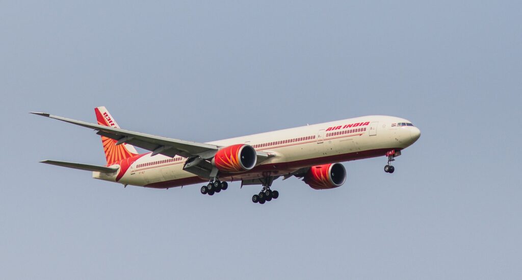 Air India logo removal